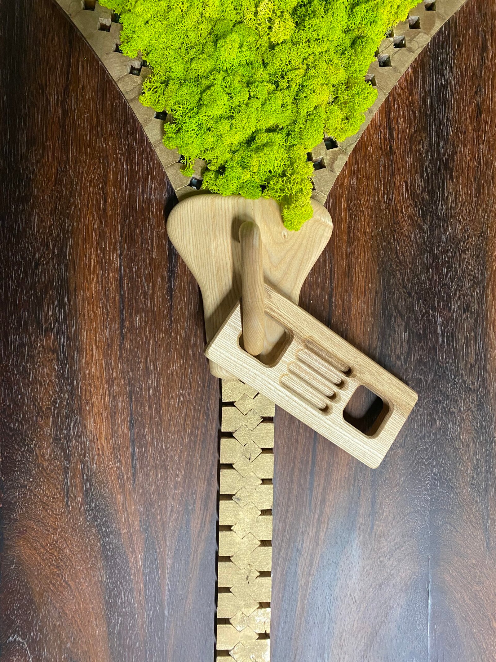 Décoration murale en bois - Ouverture éclair – Image 3