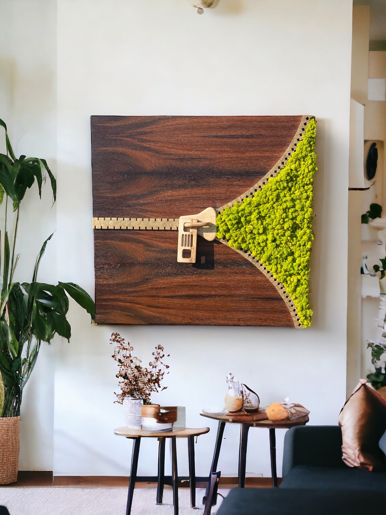 Décoration murale en bois - Ouverture éclair – Image 9