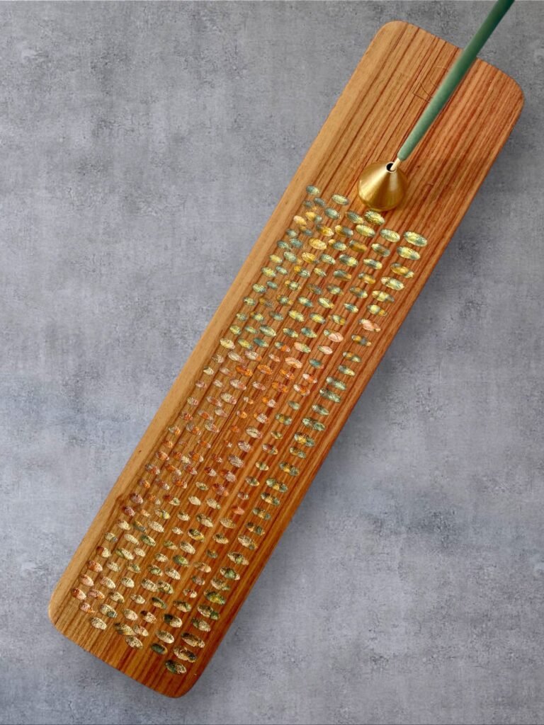 Porte-encens en Palissandre "Chemin étoilé"